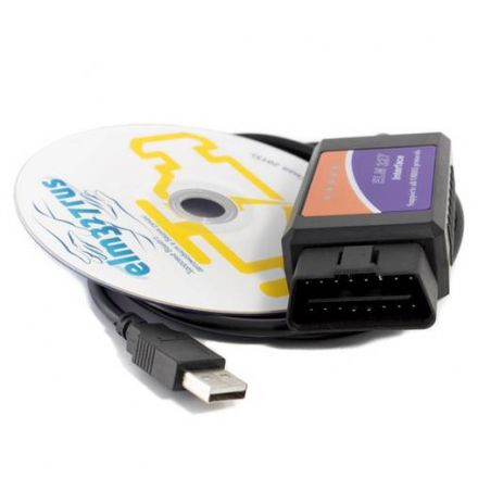 Диагностический адаптер ELM327 USB с переключателем 1.5