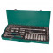 Набор головок торцевых Jonnesway S04H3157S 1/4" и 3/8"DR, 4-24 мм, 57 предметов