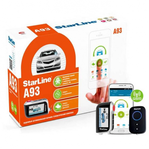 Автосигнализация StarLine A93 GSM (3 sim) — 