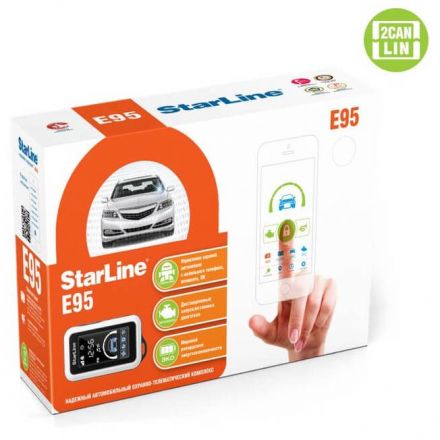 Автомобильная сигнализация StarLine E95 BT 2CAN+2LIN