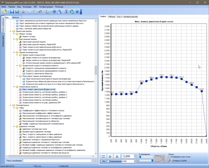 Модуль Bosch EDC7UC31 МАЗ/КрАЗ/Урал для ChipTuningPRO