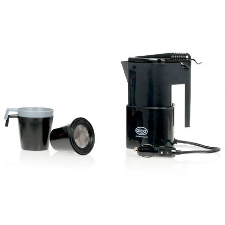 Миникофеварка автомобильная Alca на 2 чашки с фильтром для кофе (12 вольт, 0.4 литра) 
