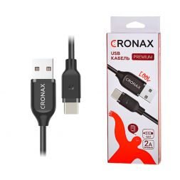 Кабель CRONAX Premium Type-C USB 2.0
